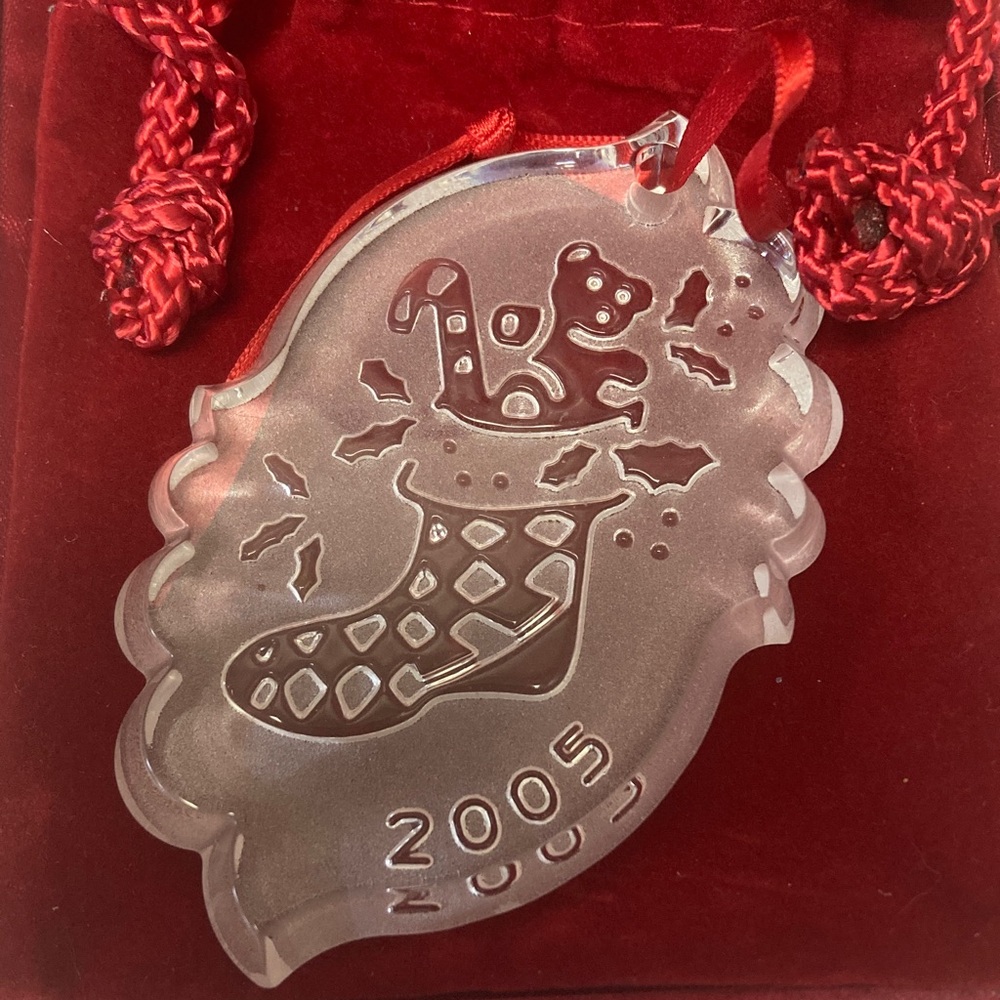 Waterford Crystal Holiday Ornament Songs Of Christmas 2005